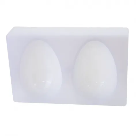 Easter Egg Mould 15cm; 1 Smooth, 1 Stripe